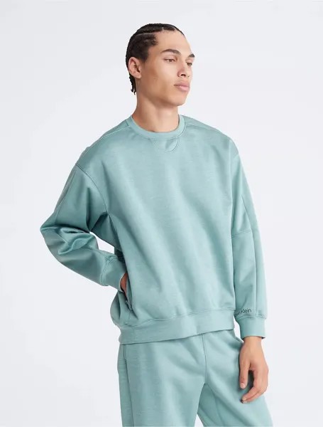 Свитшот Calvin Klein CK Sport Crewneck, светло-бирюзовый