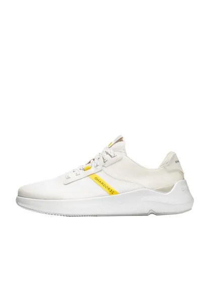 Низкие кроссовки Cole Haan ZERØGRAND Winner Tennis, цвет White Nimbus Cloud Cyber Yellow