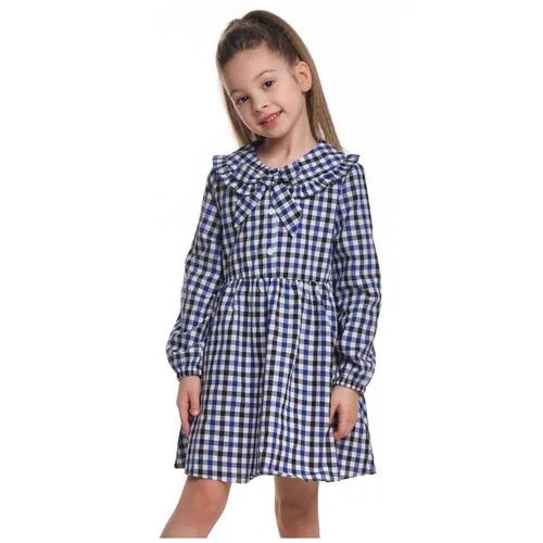 Платье Mini Maxi, размер 104, синий, черный