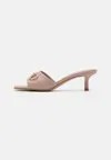 Шлепанцы на высоком каблуке Aldo, розовый