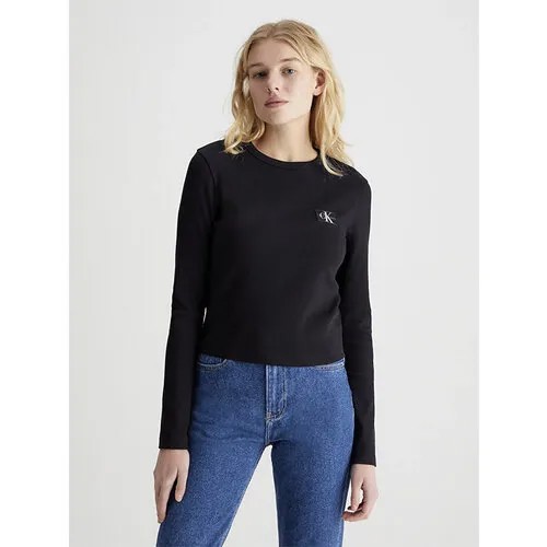 Лонгслив CALVIN KLEIN, размер L, черный