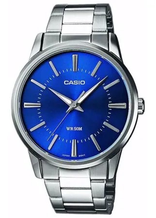 Наручные часы CASIO Collection MTP-1303PD-2A, синий, серебряный