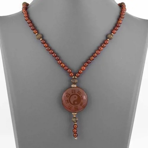 Бусы Minera, сердолик, длина 58 см.