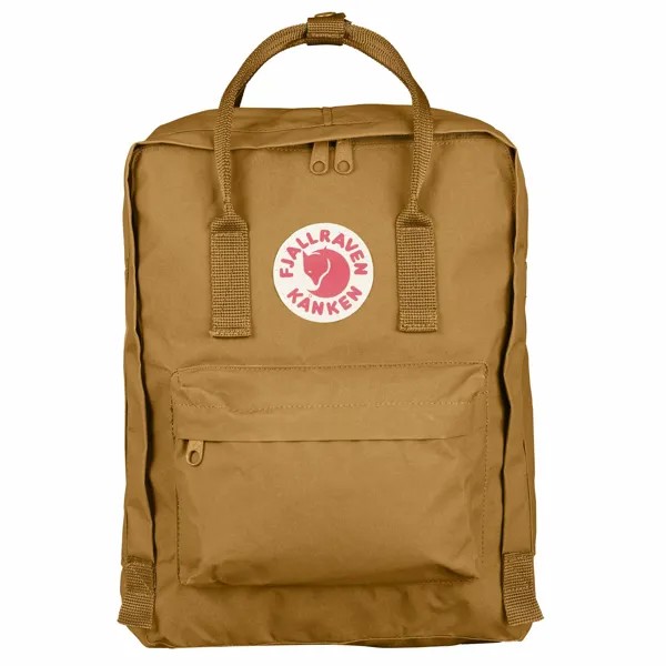 Рюкзак Fjallraven Kanken 166, цвет: коричневый, 16 л