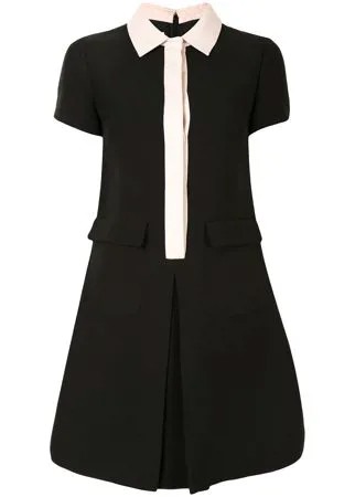Valentino Pre-Owned платье-рубашка со складками