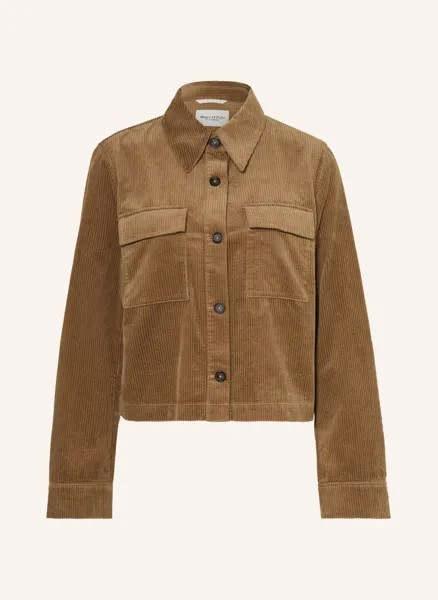 Вельветовая куртка Marc O'Polo, коричневый