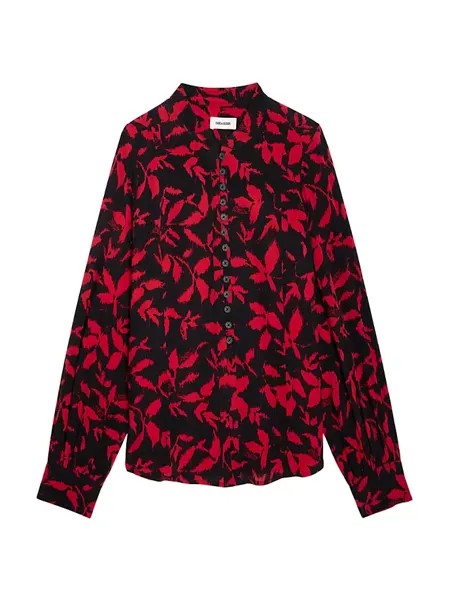 Блузка из крепа Twina Zadig & Voltaire, цвет noir
