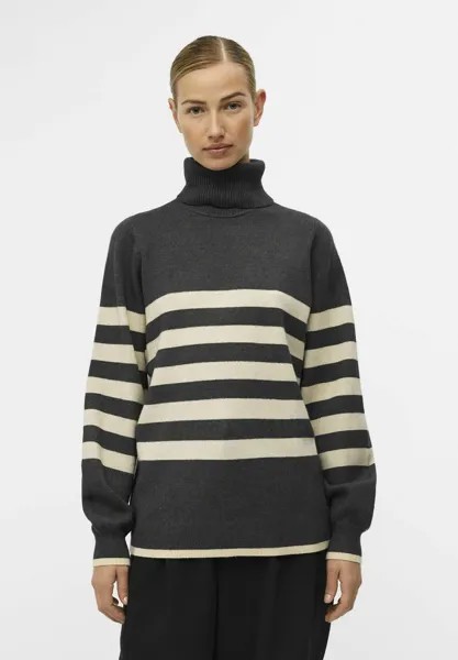 Свитшот Object RAY ROLLNECK, цвет dark grey melange