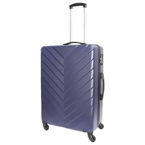 Пластиковый чемодан Cossroll, средний /63 см/57 литров/4 поворотных колеса 360°