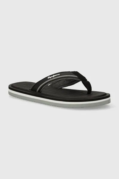 Шлепанцы PMS70156 Pepe Jeans, черный