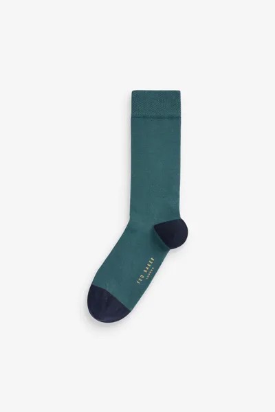 Гладкие носки Ted Baker, зеленый