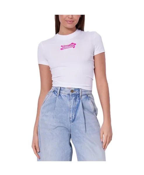 Футболка с логотипом бренда Versace Jeans Couture, белый