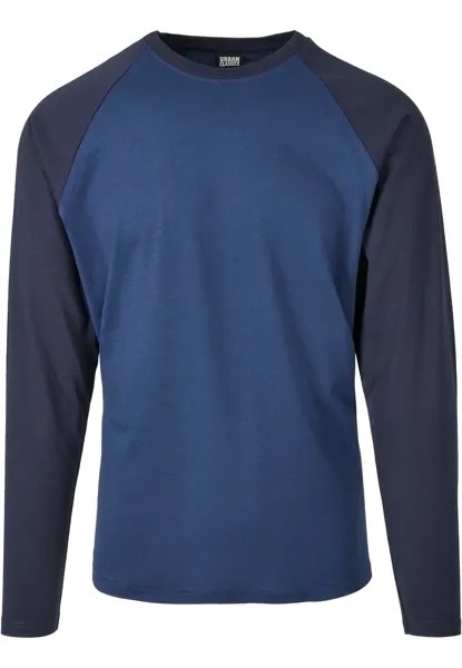 Лонгслив Urban Classics s, цвет darkblue/midnightnavy