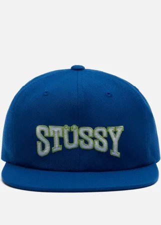 Кепка Stussy Burly Arch, цвет синий
