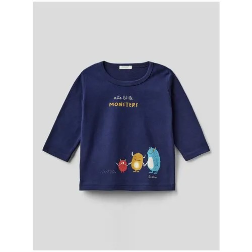 Лонгслив United Colors of Benetton для новорожденных 22A_3ATNA101K_252_62
