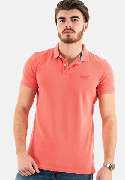 Рубашка-поло Superdry, розовый