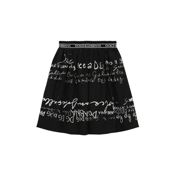 Хлопковая юбка Dolce & Gabbana