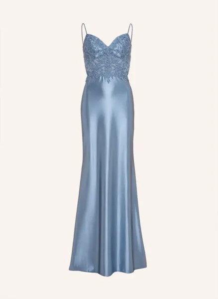 Вечернее платье glased glam dress Unique, синий