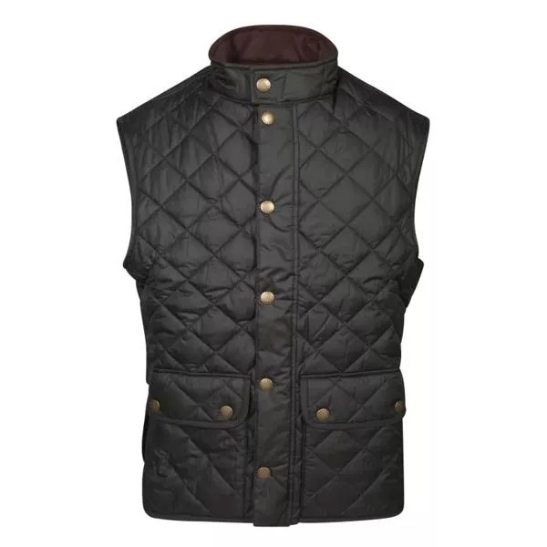Куртка quilted polyamide vest Barbour, черный