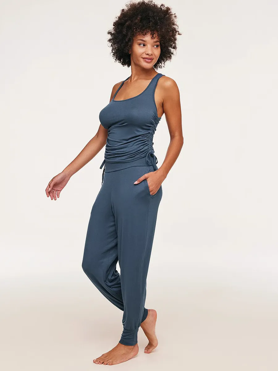 Комплект для сна Jayden из майки и брюк Adore Me, цвет Dark Denim