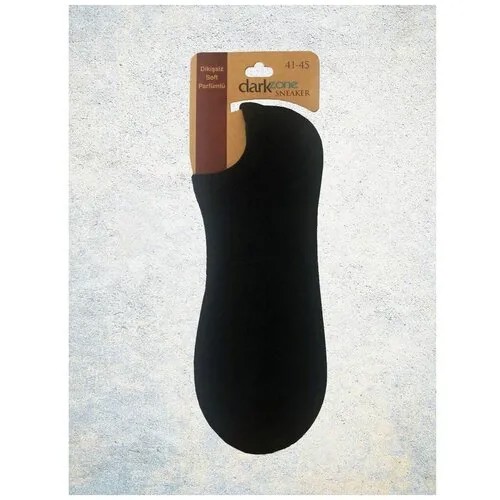 Мужские носки darkzone, укороченные, размер 41-45, черный
