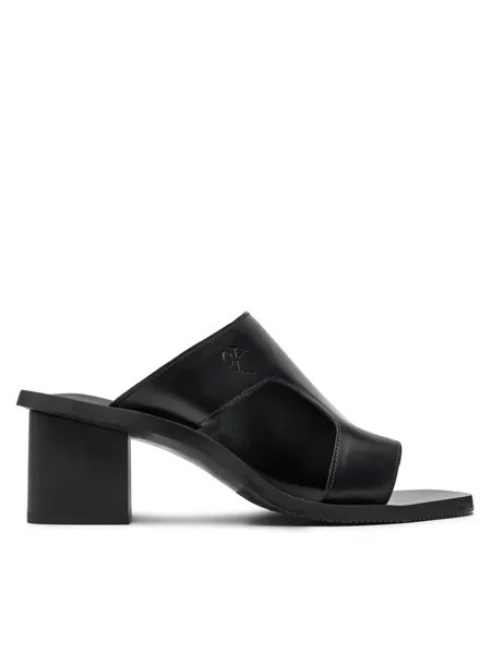 Шлепанцы Calvin Klein Jeans 5 Heel Sandal Lh Mg Mtl, черный