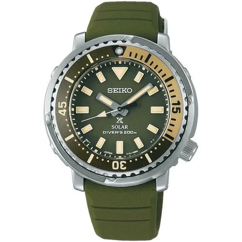 Наручные часы SEIKO Японские наручные часы Seiko SUT405P1, зеленый