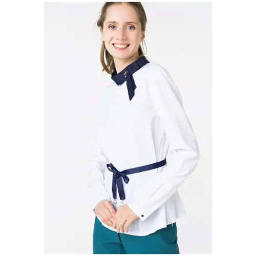 Блуза Marimay, размер 46, белый