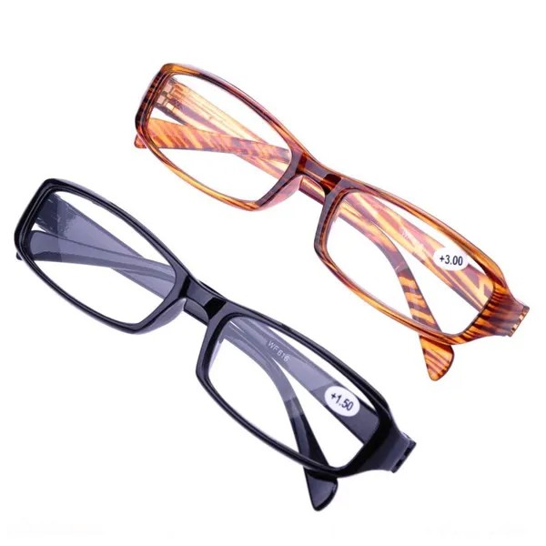 Очки для чтения Reader Высокое качество Очки Смола Оправа Очки для чтения Старые очки