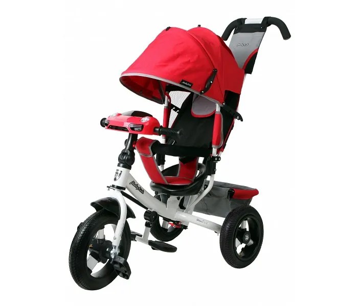 Велосипед трехколесный Moby Kids Comfort Air Car 2