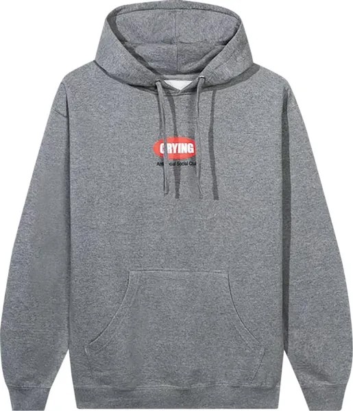 Худи Anti Social Social Club Toy With Me Hoodie 'Grey', серый