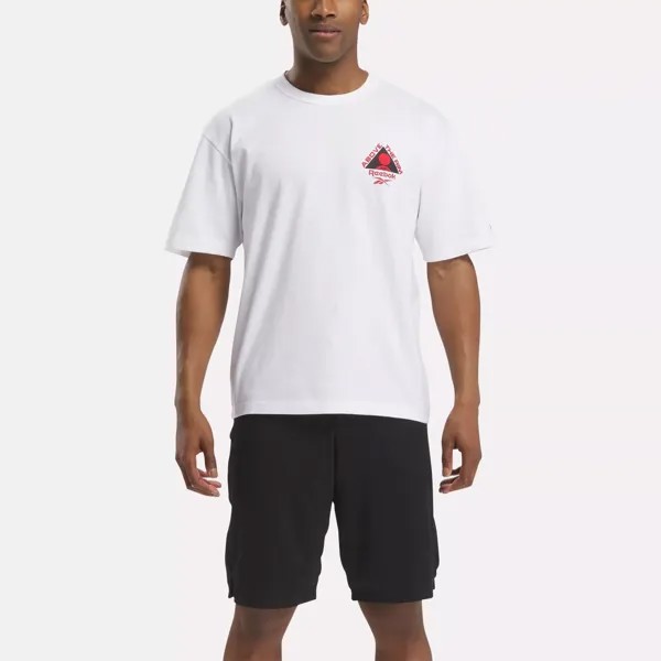 Баскетбольная футболка Over the Rim Reebok, белый