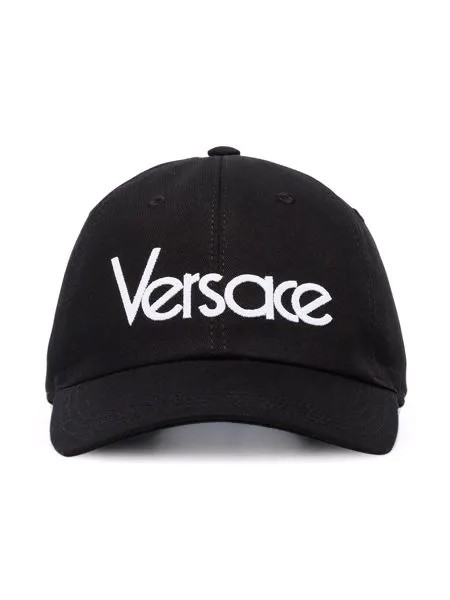Versace кепка с вышивкой