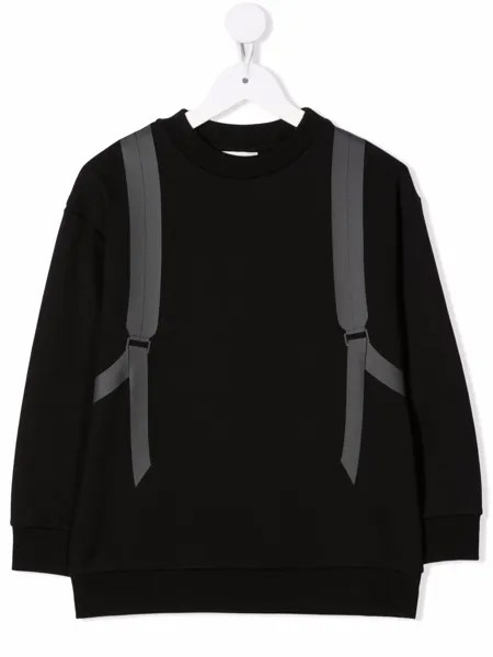 Fendi Kids толстовка с принтом