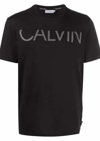 Calvin Klein футболка из органического хлопка с логотипом