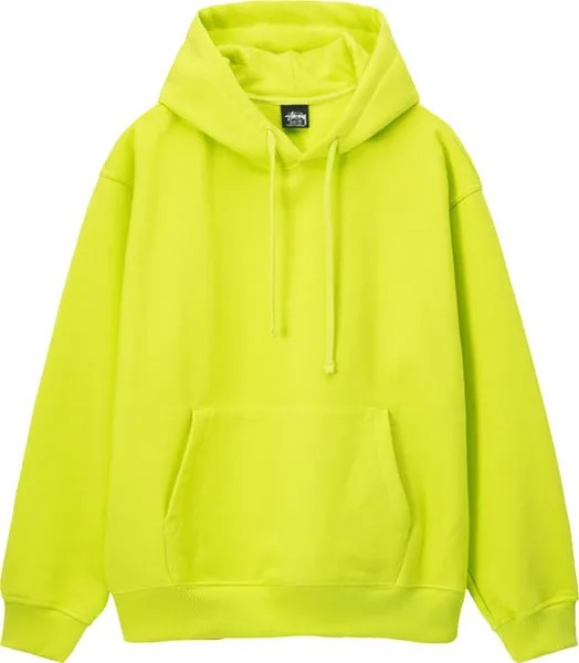 Худи Stussy Back Applique Hoodie 'Keylime', зеленый