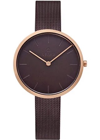Fashion наручные  женские часы Obaku V219LXVNMN. Коллекция Mesh