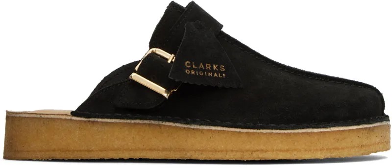 Черные туфли-лодочки Clarks Originals Trek