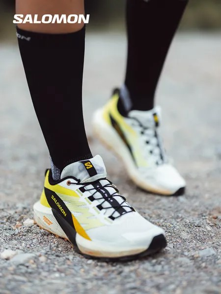Кроссовки Salomon Sense Ride 5 для бега по пересеченной местности, зеленый