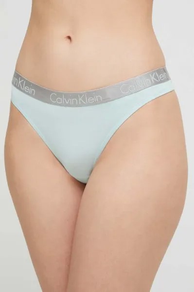 Шлепки Calvin Klein Underwear, бирюзовый