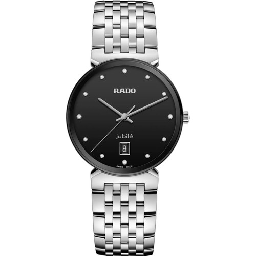 Наручные часы RADO, серебряный, черный