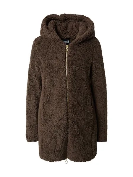 Межсезонное пальто Urban Classics, темно коричневый