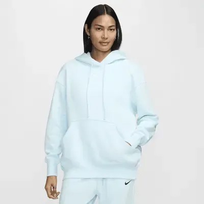 Худи Nike Sportswear Phoenix Fleece, цвет Glacier Blue/Sail