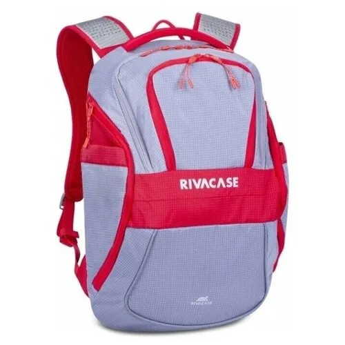 RIVACASE 5225greyred / Рюкзак для ноутбука 15,6