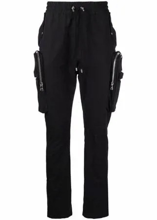 Balmain спортивные брюки карго с кулиской