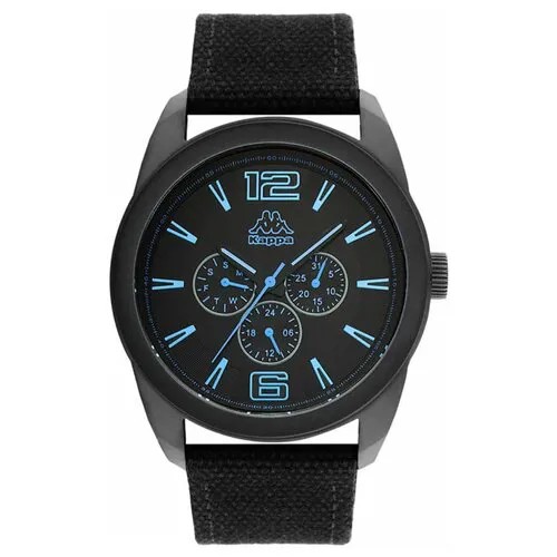 Наручные часы Kappa мужские Kappa Kappa KP-1404M-B кварцевые, черный