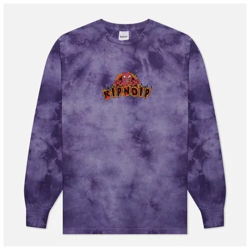 Мужской лонгслив Ripndip Dark Side фиолетовый, Размер S