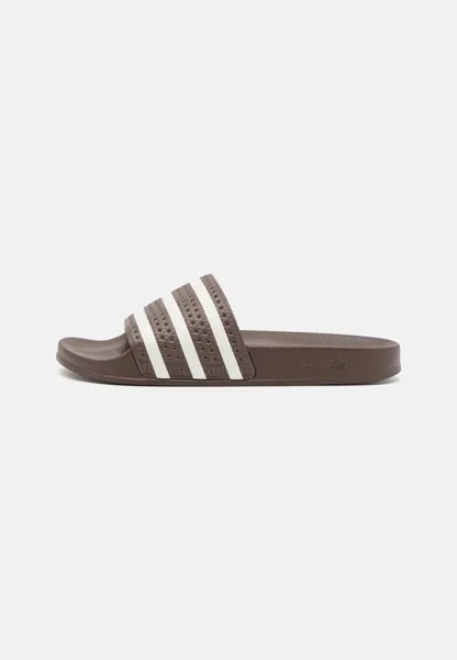 Шлепанцы ADILETTE UNISEX adidas Originals, цвет earth strata/off white