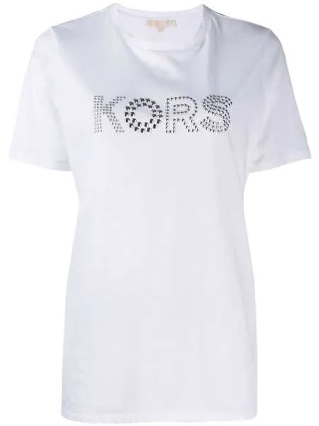 Michael Michael Kors футболка с декорированным логотипом