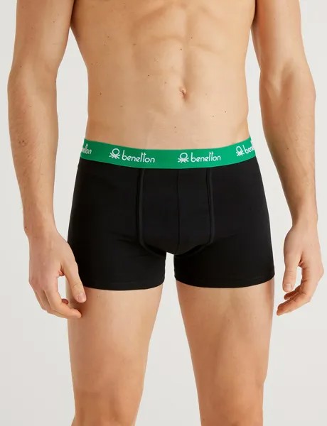Боксеры мужские United Colors of Benetton 21A_3OP82X180 черные M